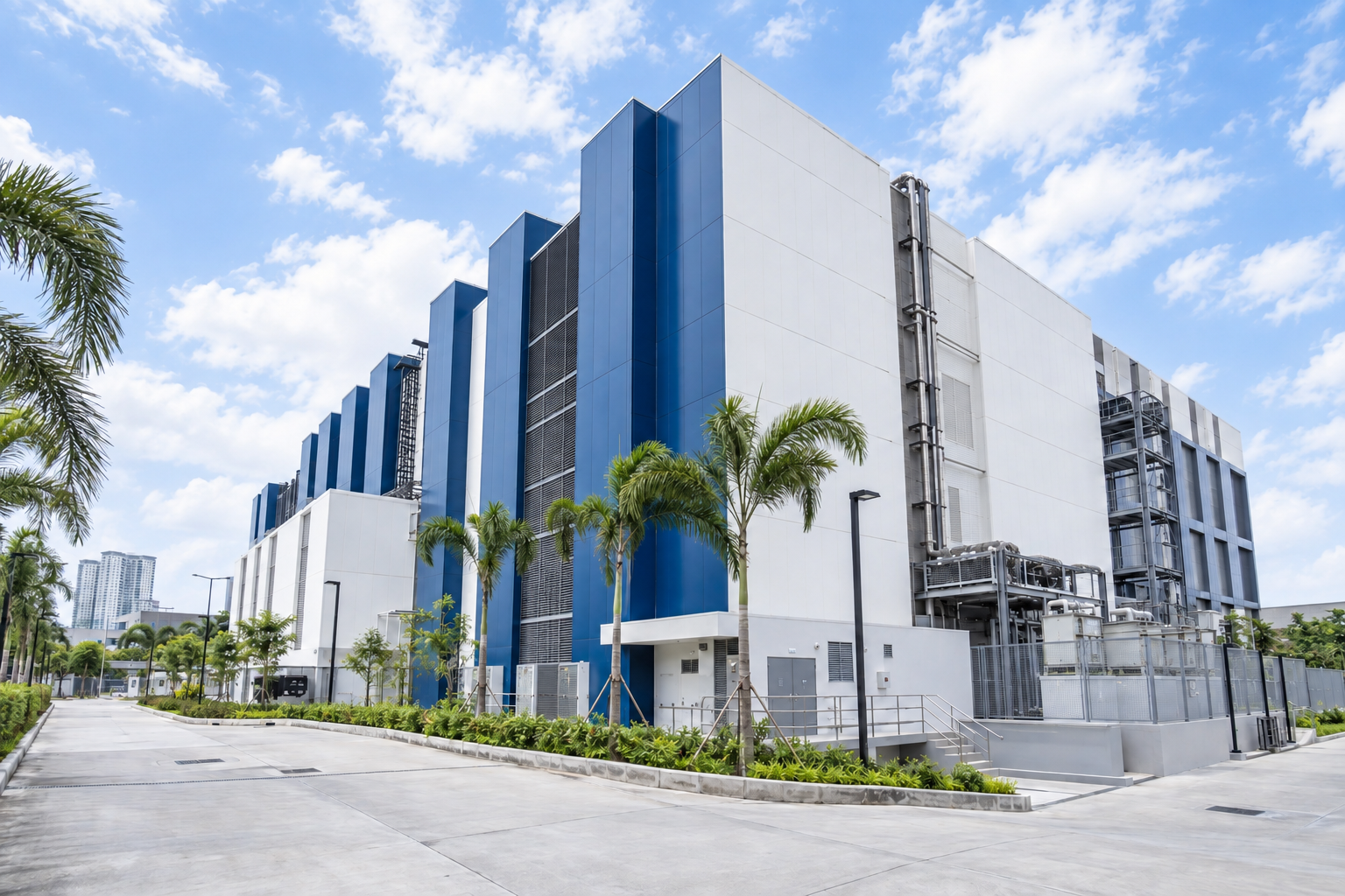 Data center exterior